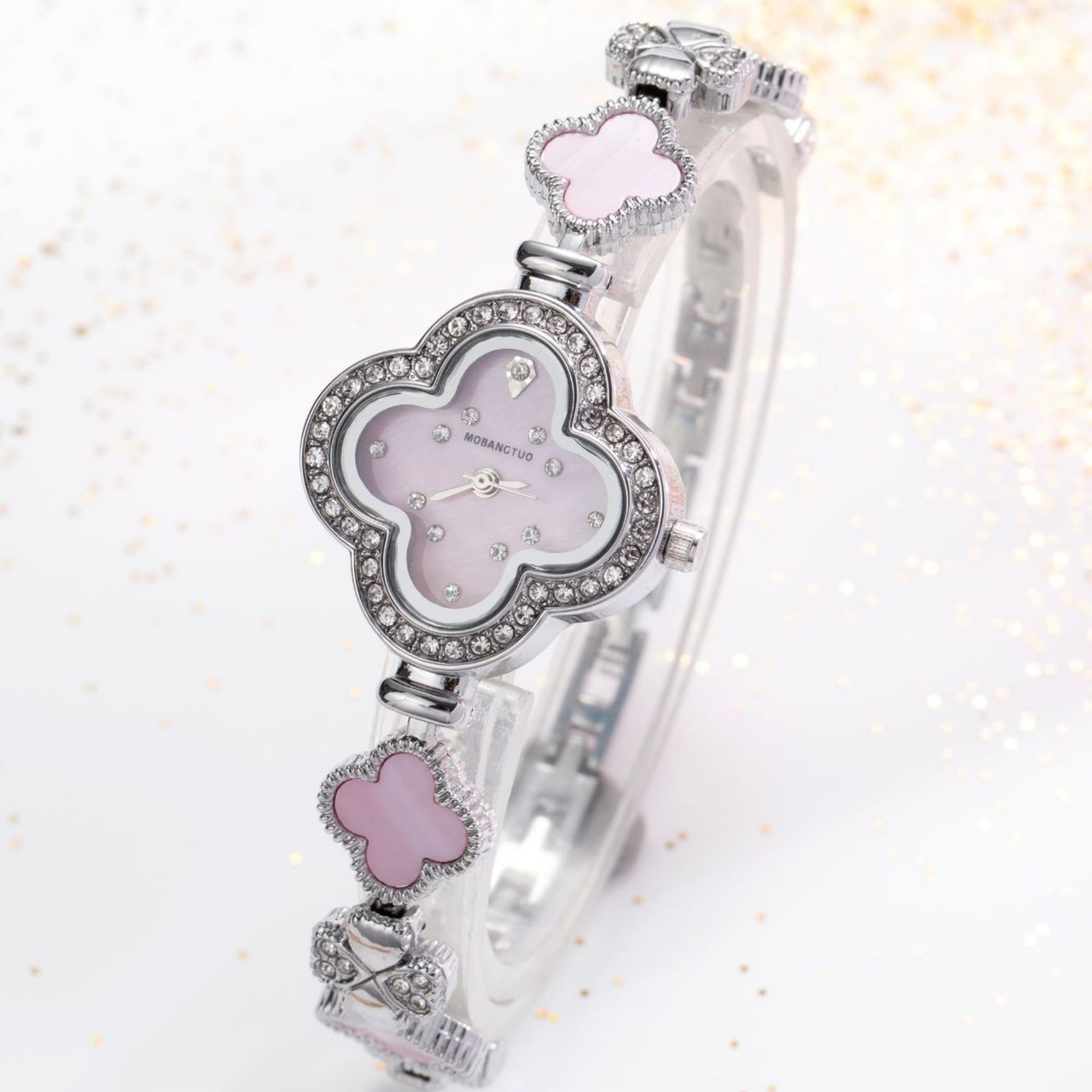 Jewelry Clasp Watches - Zegarek damski KAIRIS Luxury Clover z