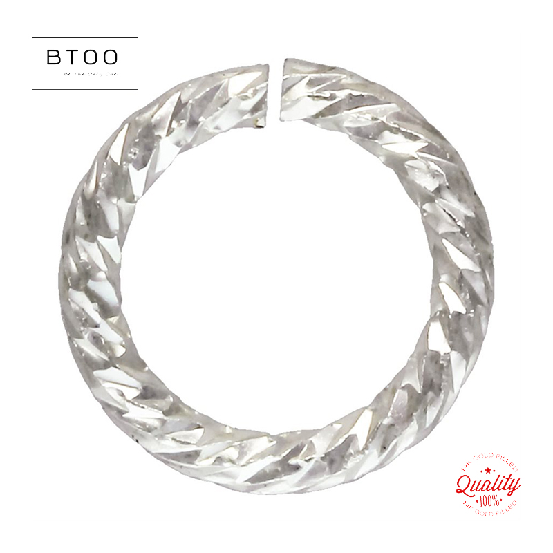 Sterling Silver Ring - Kółka łącznikowe ze srebra próby 925,