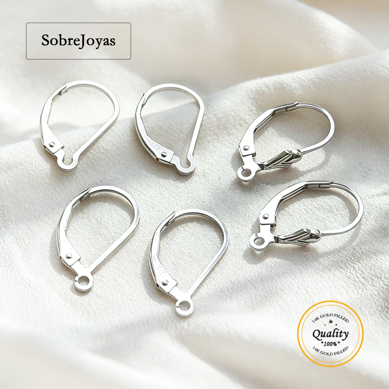 Sterling Silver Ring - Zawieszka do kolczyka typu leverback z