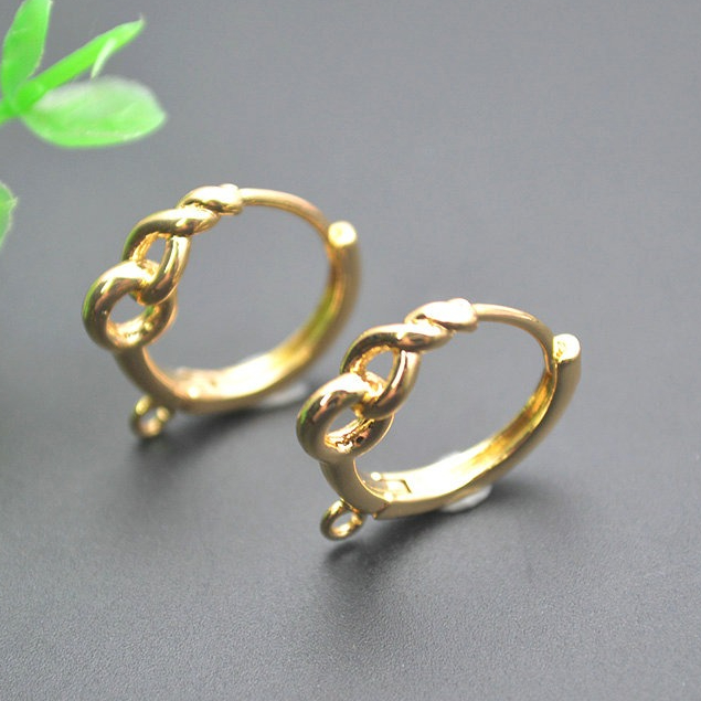 30 szt. Skręcone Okrągłe Kółka – Hoop Earrings recenzja i cena