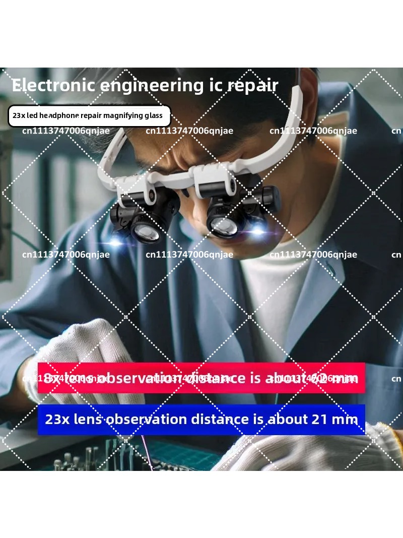Okulary powiększające z mocowa – Jewelry Repair & Watches Photos recenzja i cena