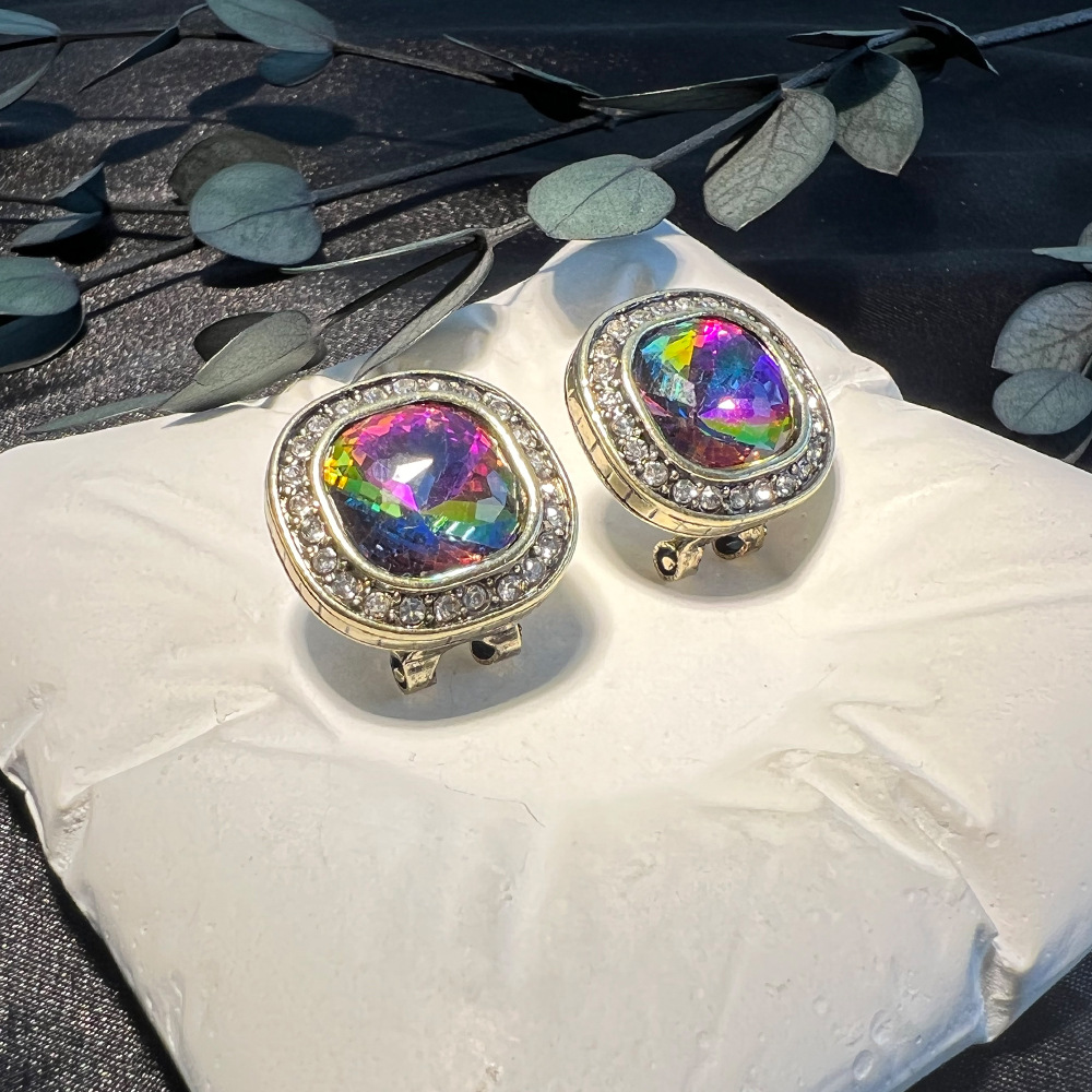 Akcesoria DIY Średniowieczne v – Diamond Stud Earrings recenzja i cena
