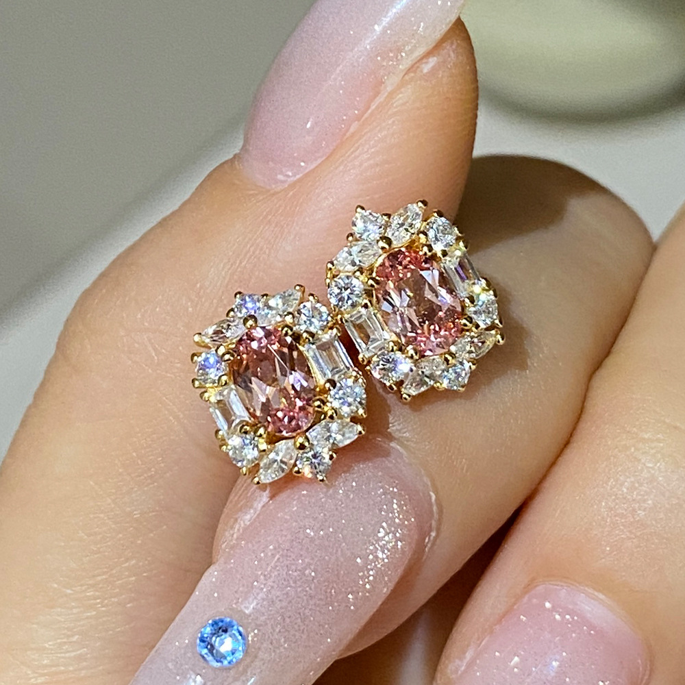 SONGYUN Biżuteria z wysokowęgl – Diamond Stud Earrings recenzja i cena