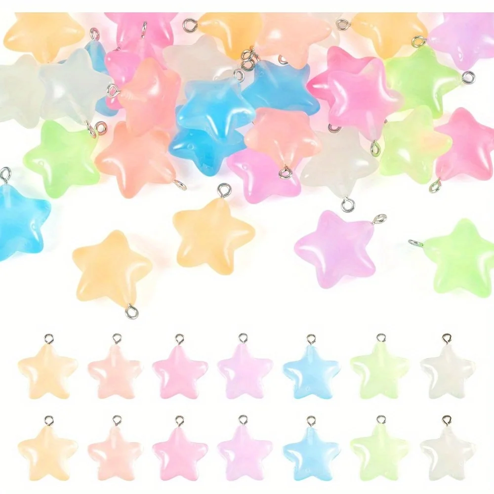 6/24/40 szt. Mieszane Kolory Ś – Moon Star Earrings recenzja i cena