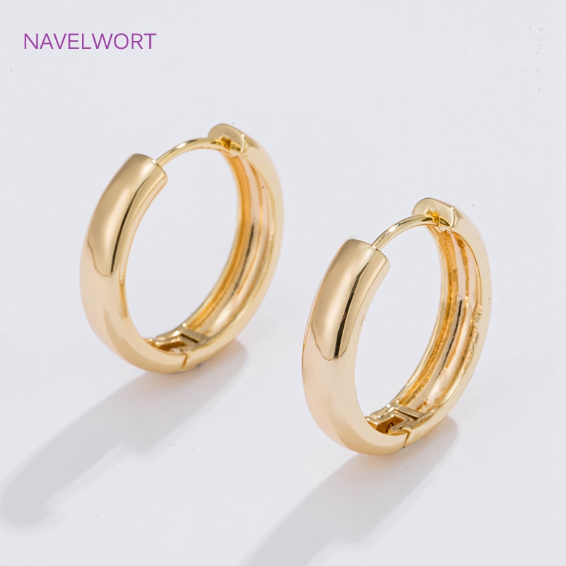 6 Rozmiarów Pozłacane Kolczyki – Hoop Earrings recenzja i cena