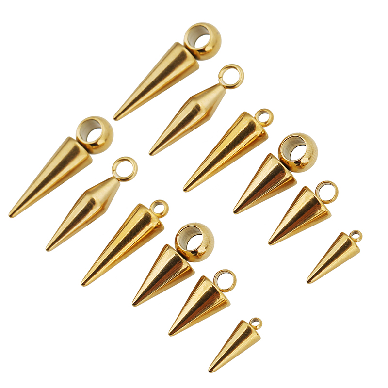 10 sztuk stożek ze stali nierd – Moon Star Earrings recenzja i cena