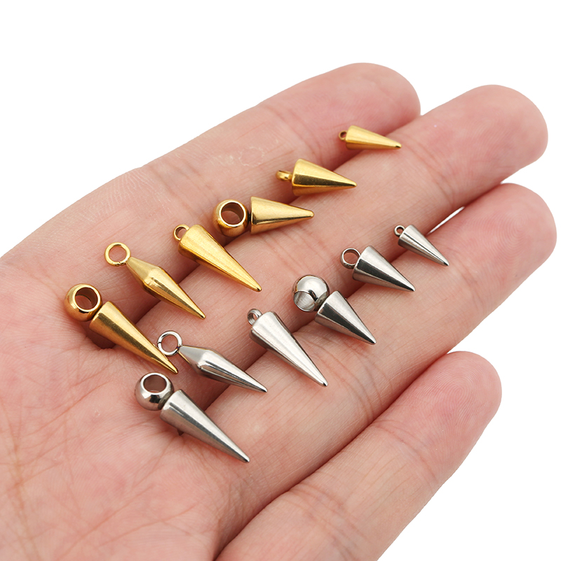 10 sztuk stożek ze stali nierd – Moon Star Earrings recenzja i cena