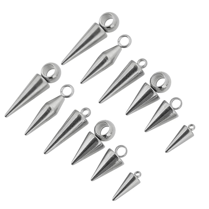 10 sztuk stożek ze stali nierd – Moon Star Earrings recenzja i cena