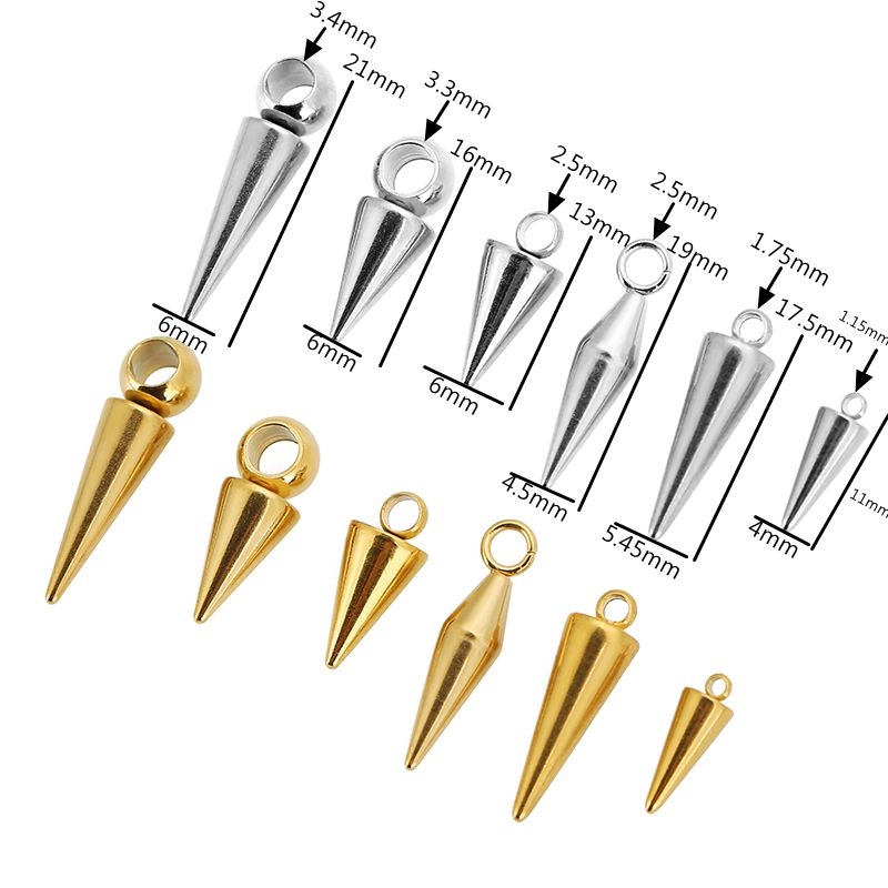 10 sztuk stożek ze stali nierd – Moon Star Earrings recenzja i cena