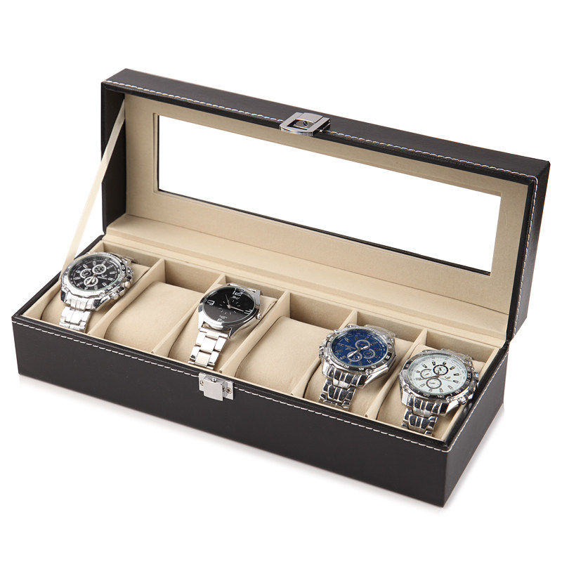 Europejskie skórzane pudełko n – Watch Display Box recenzja i cena