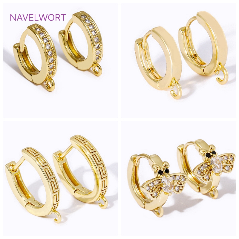 Luksusowe 18-karatowe pozłacan – Hoop Earrings recenzja i cena