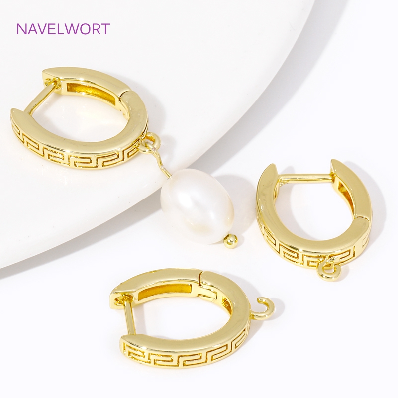 Luksusowe 18-karatowe pozłacan – Hoop Earrings recenzja i cena