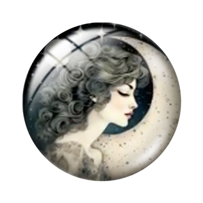 KABOSZONY SZKLANE KSIĘŻYC I GW – Moon Star Earrings recenzja i cena