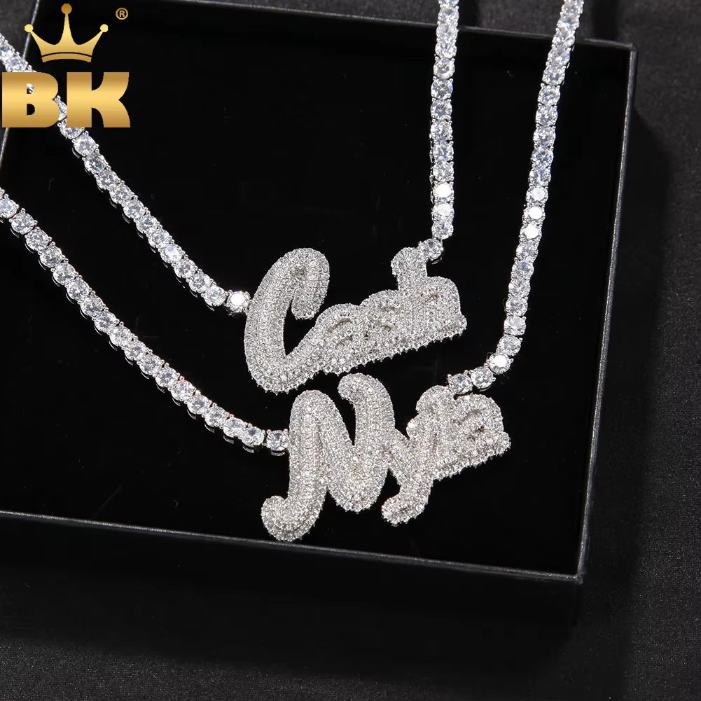 Naszyjnik THE BLING King NameP – Tennis Bracelet Cubic recenzja i cena