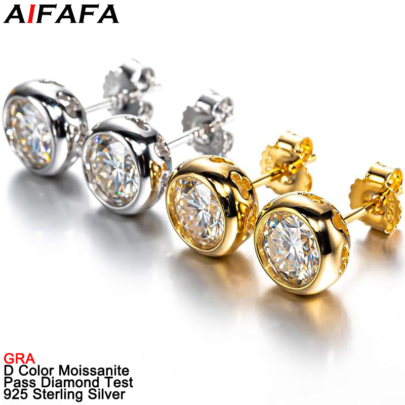 Prawdziwe kolczyki sztyfty z m – Diamond Stud Earrings recenzja i cena