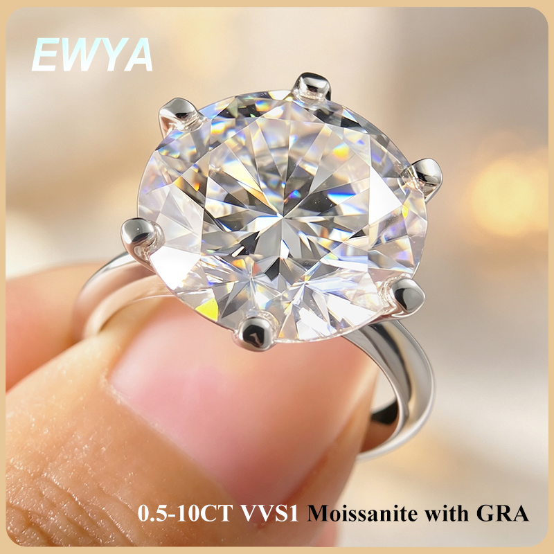 EWYA GRA Certyfikowany 0.5-10C – Sterling Silver Ring recenzja i cena