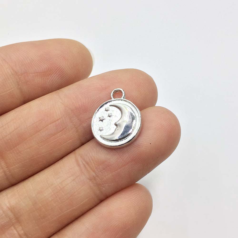 Eruifa 20 szt. 12mm Zawieszki  – Moon Star Earrings recenzja i cena