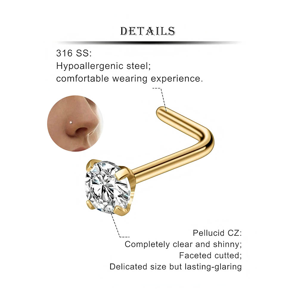 12-częściowy pełny zestaw hipo – Diamond Stud Earrings recenzja i cena